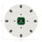 Asscher White Beaded Smooth Tabletop Set