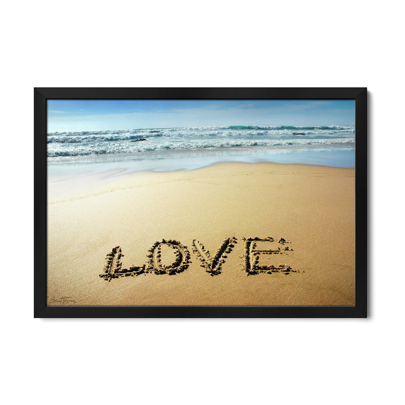 Affiche «Love» par Ben Heine, H 16 po x l 24 po