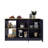 Juniper Kitchen Island With Large Dining Countertop, Double Door Cabinet With Interior Storage Shelves And, Two  Open Shelves-997829031