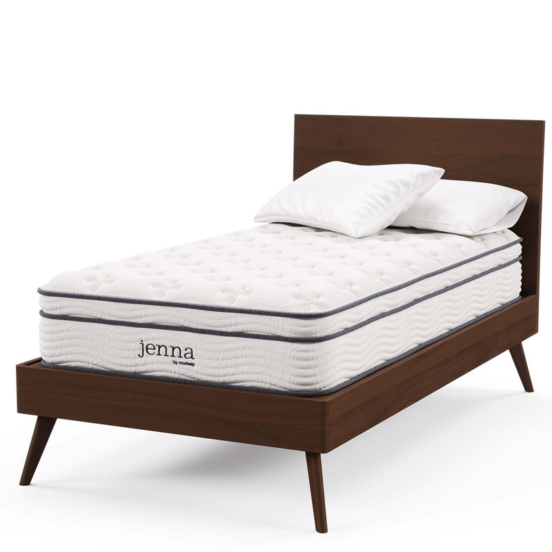 Modway Jenna Innerspring and Foam Mattress, Extra-long Twin, 10"