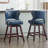 26" Solid Wood Swivel Counter Stool-1225213673-1225213667