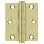 3'' x 2.5'' Brass Butt Bearing Hinge-14482634