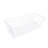 Elegant Decorative Metal Wall Accessory, White Finish, 15.0 x 5.1 x 6.3 inches | 100% Metal Construction, Durable & Stylish | Perfect for Home Decor, Living Room, or Office Enhancement-2098850656