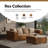 Rex 34"W Modern Ottoman-97933748