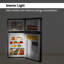 Conserv 19in Stainless Compact 2 Door Refrigerator 4.5cf Reversible Door 115V-79031374