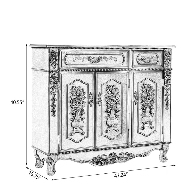 Banc de rangement bleu en bois manufacturé, Bleu