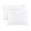 Ensemble de courtepointe en microfibre 4 pièces avec détails à volants et coussin décoratif-128603913