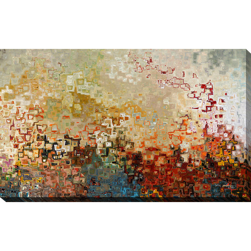 Où que vous alliez. «Joshua 1: 9» par Mark Lawrence, reproduction sur toile, H 36 po x l 60 po x P 1,5 po, Toile tendue