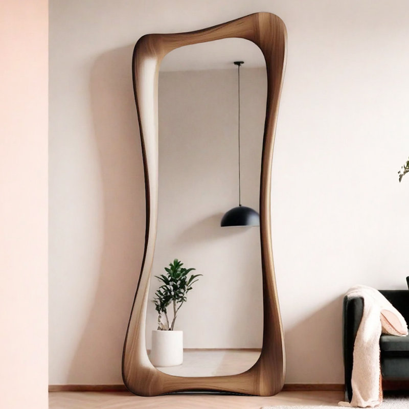 Miroir pleine grandeur français de style français, 70,87 po x 31,5 po