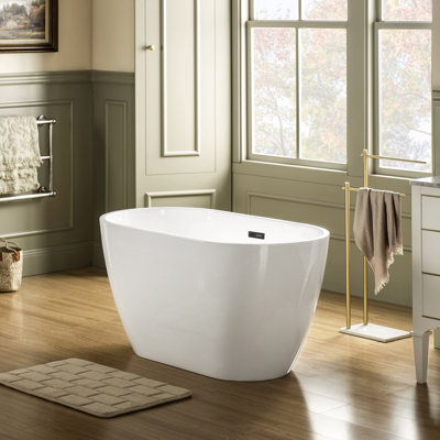 Aurora 48'' x 26'' Soaking Acrylic Bathtub