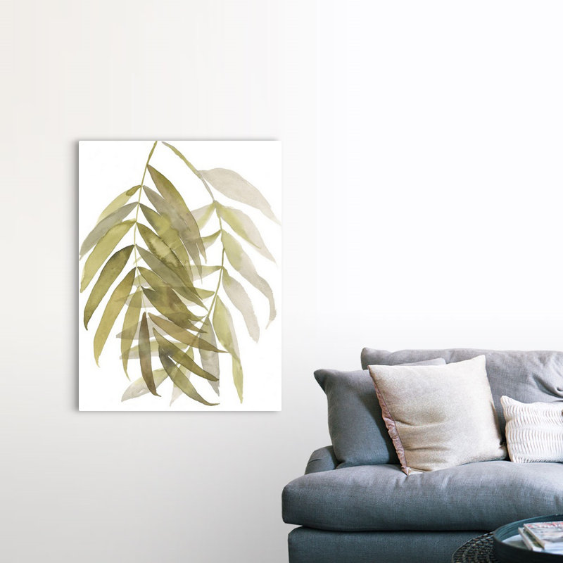 «Palm Embrace II», art mural sur toile, Toile tendue, H 48 po x l 36 po