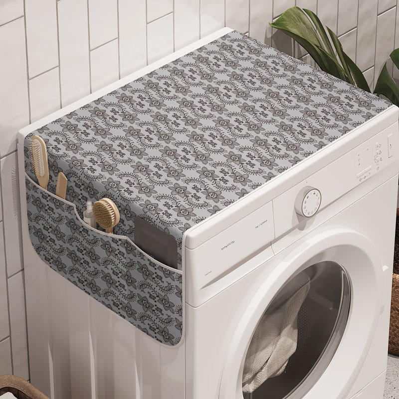 Ambesonne Washing Machine Organizer Pack of 2 47" x 18.5"