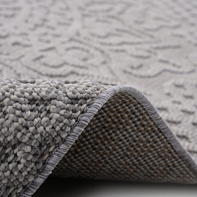 Traditional indoor/outdoor area rugs, Rectangle 4' x 6'2"