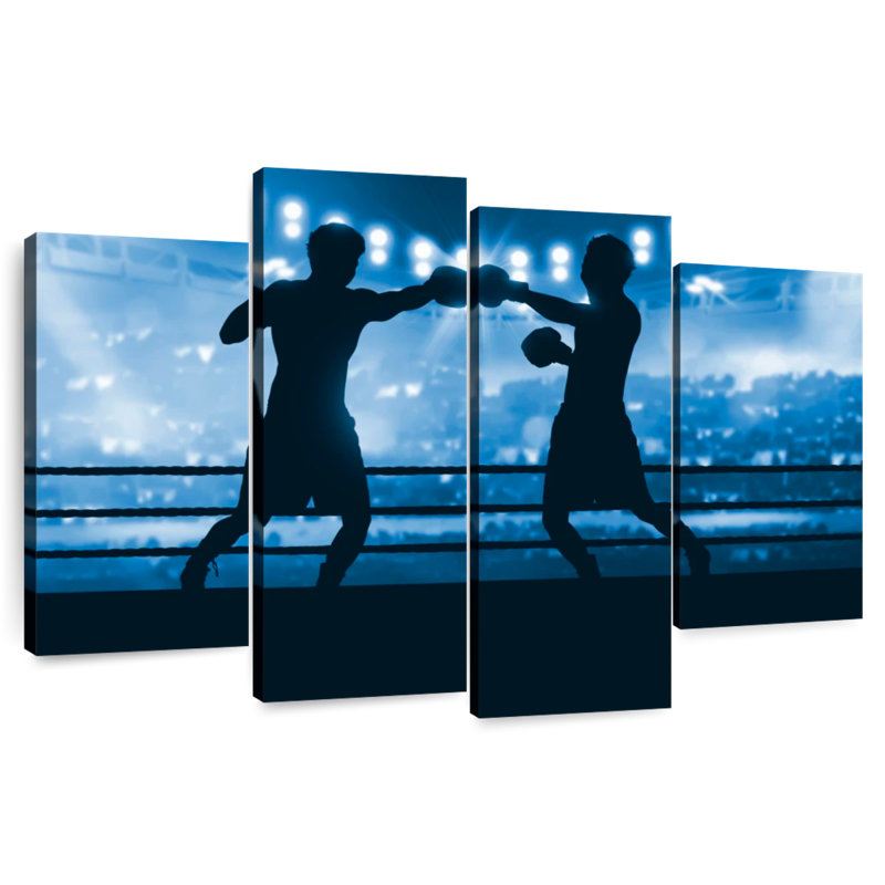 Sireci Boxers Silhouette, 42" H x 68" W