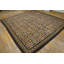 Tapis carré crocheté à motif géométrique antique