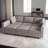 Nairoby 6 Storage Ottomans Sleeper - Velvet Sofa Bed Modular Sectional Sofa Convertible Sofa Livingroom Bedroom Apartment Couch-1712094948