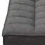 Repose-pieds Marshall en tissu gris