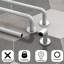 Alonnie Extendable Metal Curtain Pole Room Darkening Single Curtain Rod-1817010214-1871034179