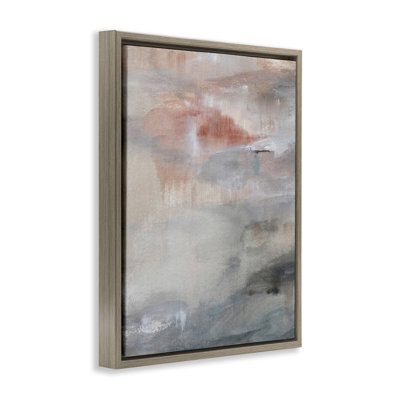 Cadre flottant abstrait Sunswept, design par Hope Bainbridge