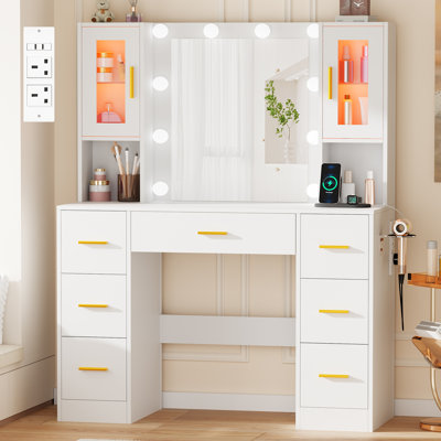Dressing Table with Mirror
