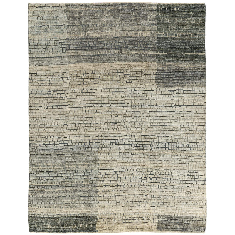 Adamento Wool Geometric Indoor Rug, Rectangle 12' x 16'