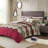 Luxurious King Down Alternative Comforter Set With Sherpa Pillow