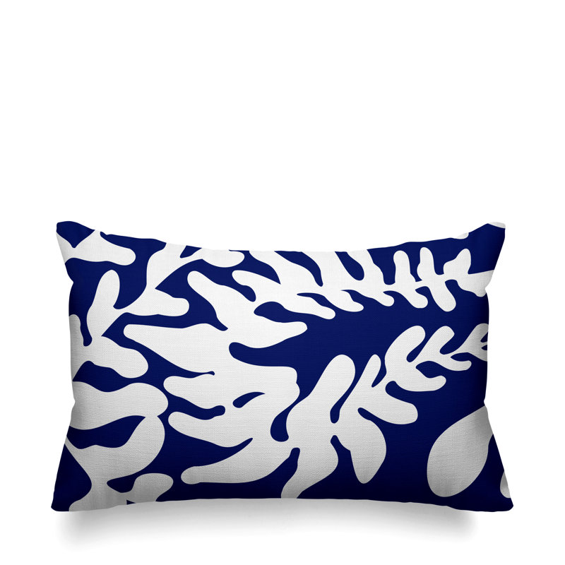Housse et insert de coussin extérieur Garrison, Bleu marine