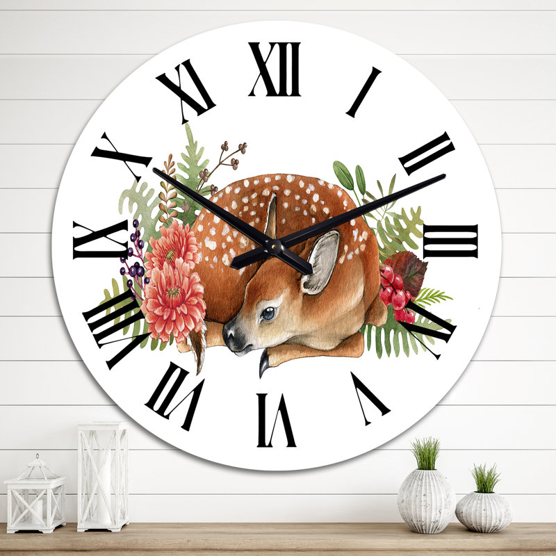 Horloge murale surdimensionnée, Grand
