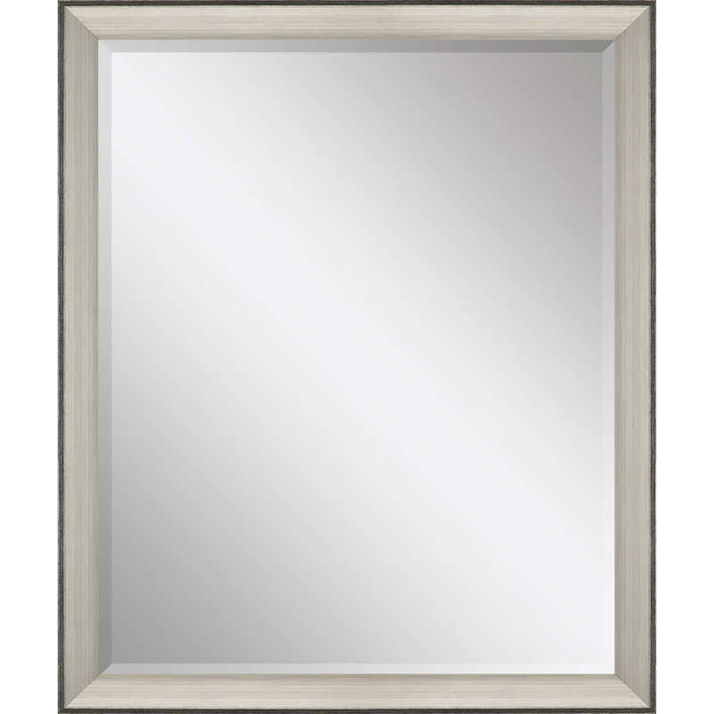 Miroir d'appoint mural en plastique, 32 po x 26 po