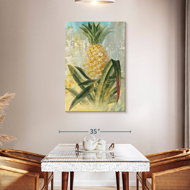 Yarlin Botanical Pineapple, 45" H x 30" W