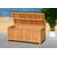 Abri Solid Eucalyptus Wood Deck Box