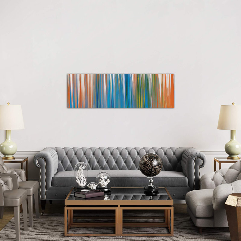 Crystal Splendor by 5by5collective - Wrapped Canvas Panoramic Print, 30.48 cm H x 91.44 cm W x 1.91 cm D