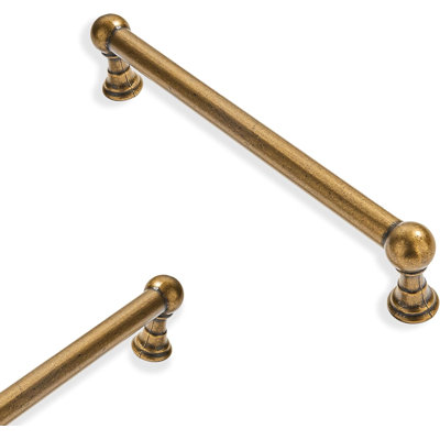 2-Pack Solid Heavy Duty Cabinet Pulls, Hole Center Drawer Handles For Dresser, Bathroom & Kitchen Cabinets