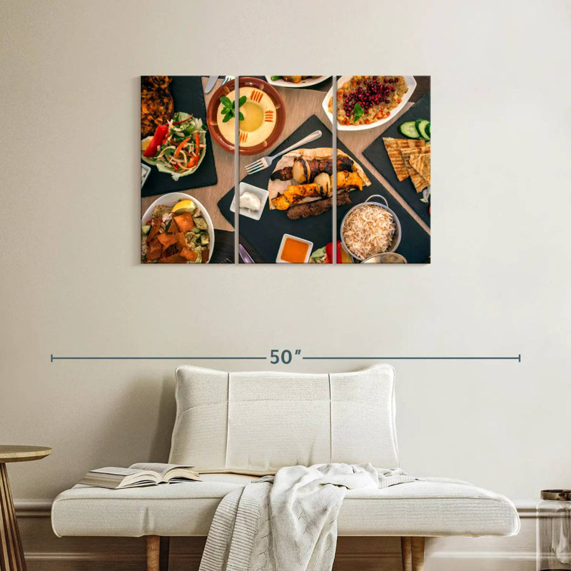 Cuisine libanaise Yarlin, H 24 po x l 38 po