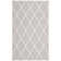 Rodgers Hand Woven Flat Weave Wool/Cotton Geometric Rug in Gray/Black