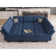 Devoiry 90.2'' Variable Sectional Upholstered Storage Sofa Bed Module Polyester Blend Couch Sleeper