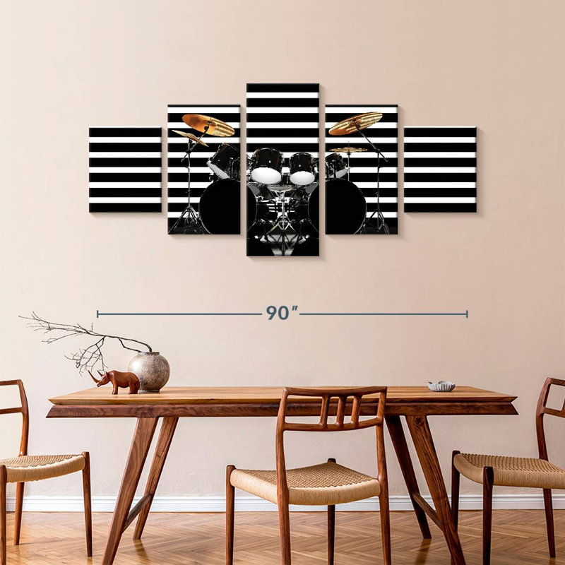 Drum Show, 42" H x 92" W