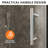 32-36" W x 72" H Frameless Pivot Shower Glass Door with 1/4" and 5/16" Tempered Glass, Swing Shower Doors with 105° Anti-Collision Stop, Chrome Finish, Reversible Installation-122796414