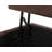 Faux Leather Lift Top Storage Bench-1101328833
