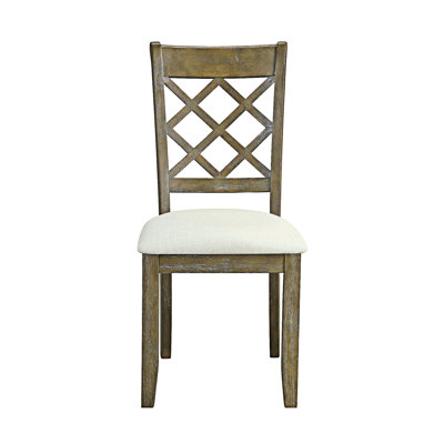 Ensemble de 2 chaises d'appoint en bois