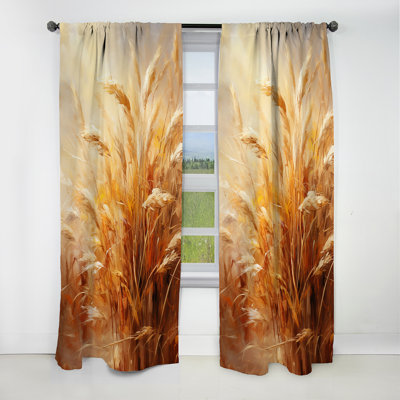 Kaelyn - Meadow Curtain - Blackout No Pattern Curtain - 1 Panels