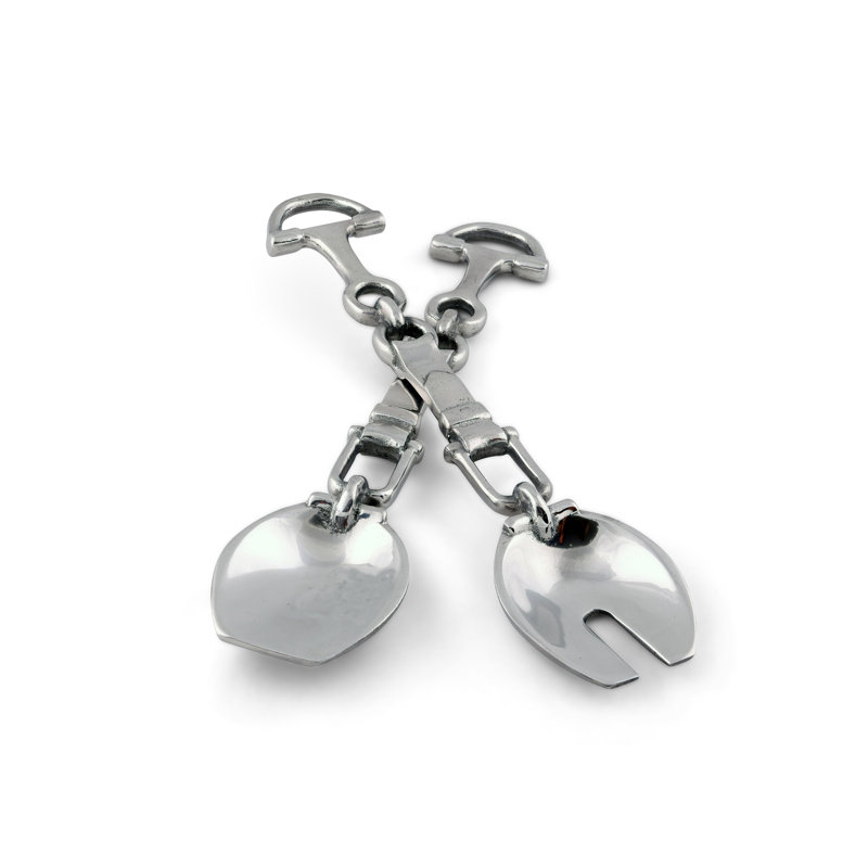 Arthur Court Designs Equestrian Salad Servers