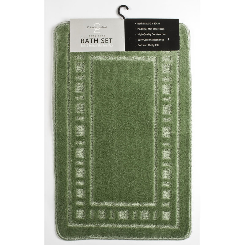 Armoni 2 Piece Bath Mat Set