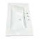 The Renovators Supply Inc. 19.68'' Gloss Porcelain Rectangular Bathroom Sink with Overflow