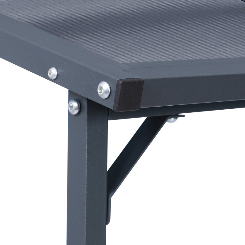 Sipos 185cm W Metal Log Rack