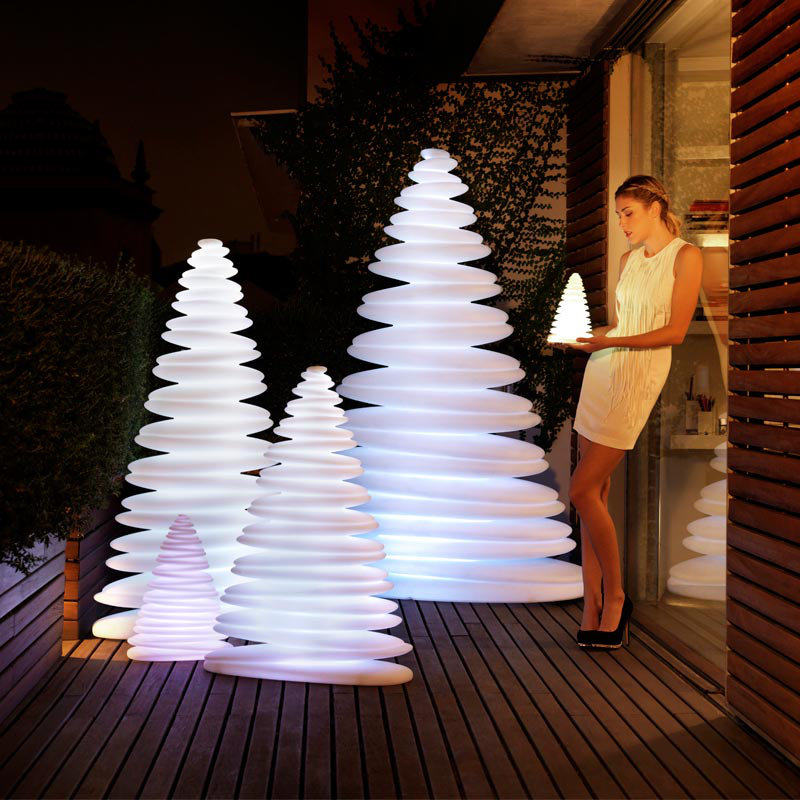 Chrismy - Nano Table Lamp - LED RGBW/Battery, Ice