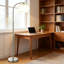 Lampe sur pied moderne avec abat-jour en tissu et ampoule DEL à intensité variable à 3 voies, hauteur de 65 po pour le salon, la chambre à coucher, le bureau et le bureau