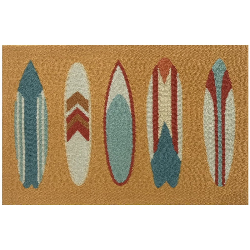 Planches de surf - Jaune_26490, Rectangle 2 pi x 3 pi
