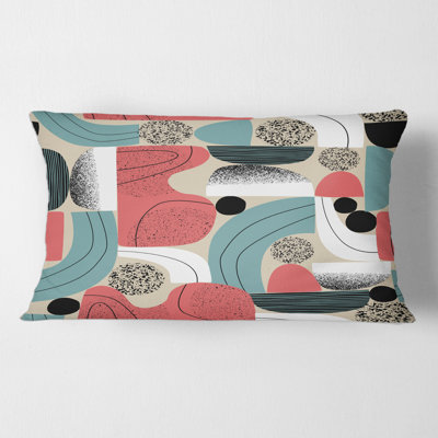 Abstract Throw Pillow