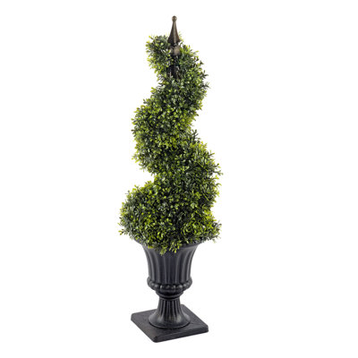 90cm Boxwood Topiary in Urn